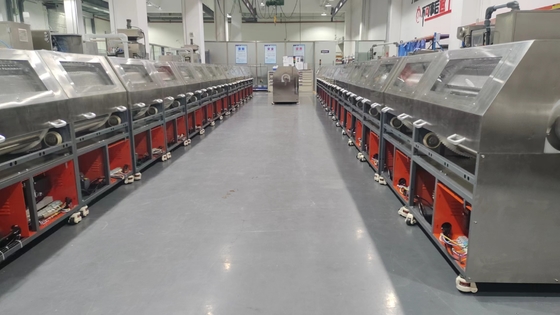 4200x800x1300mm Διπλό στρώμα περιστρεφόμενο κλουβί μαλακό στεγνωτήρα κάψουλας με χωρητικότητα κλουβιού Tumbler 50kg