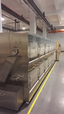 2x4 Διαχείριση 50kg χωρητικότητα μαλακό καψούλα Tumbler στεγνωτήρα με 18-30rpm Κλουβί ταχύτητα